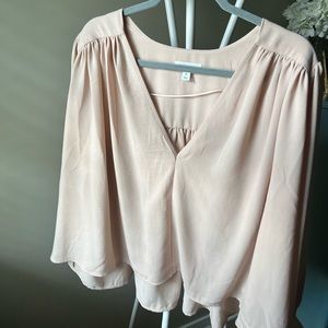 XL Beige Blouse from Target